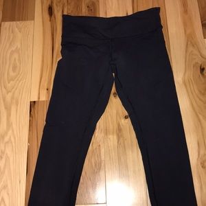 lululemon black and navy leggings